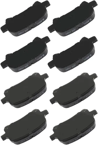 Miniatura 20 de CCIyu Juego de pastillas de freno de cerámica delanteras y traseras D882/D883 para Buick Rainier (2004-2005), Chevrolet SSR (2003-2005), Chevrolet
