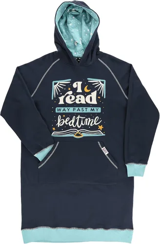 Miniatura 66 de Lazy One Sudadera con capucha de gran tamaño, ropa de dormir cómoda, vestido de suéter para mujer