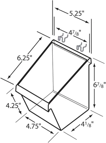 Miniatura 3 de Azar Displays 556117 Cubo pequeño (paquete de 4)