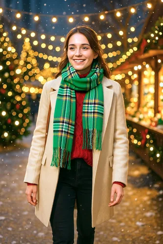 Miniatura 92 de Bufanda de invierno Achillea suave y cálida, de tartán, a cuadros, de cachemira, unisex