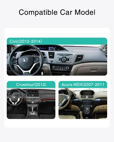 Miniatura 6 de Adaptador de coche Bluetooth para Honda Accord/Civic/CR-V/CR-Z/Crosstour y Acura MDX/TL, TSX, iPod Music Sourse receptor Bluetooth