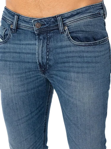 Miniatura 5 de Diesel Jeans Skinny Sleenker para hombre, azul