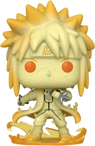 Miniatura 2 de Funko Pop! Anime: Naruto Shippuden - Minato Namikaze (Modo Nueve Colas Chakra) Edición Especial Multicolor Exclusiva #1413 Minato Edición Especial
