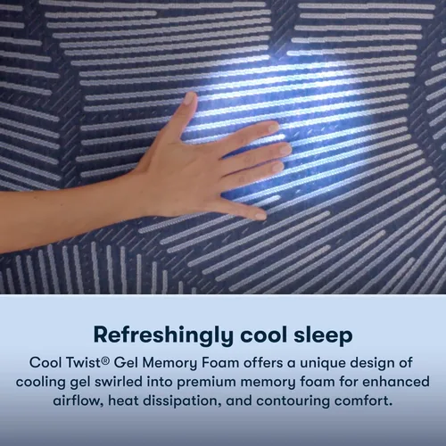 Miniatura 6 de Serta Perfect Sleeper - Colchón híbrido estándar de 12 pulgadas, tamaño individual, tamaño mediano, espuma viscoelástica de gel refrescante