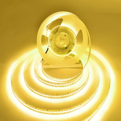 Miniatura 23 de SUYOOULIN Tira de luces LED, AC110V/120V 16.4ft/5m 15000LM SMD 2835 600 LEDs Tiras de luz impermeable IP44 Cinta LED. 2 veces brillo que las tiras