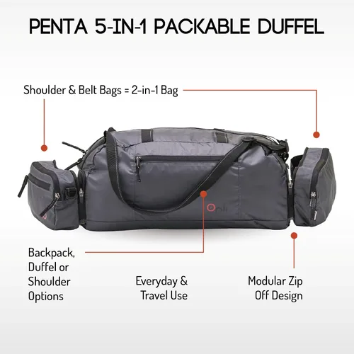 Miniatura 6 de Paquete especial! Paquete doble Trilogy + bolsa de lona plegable 5 en 1 Penta. Ahorra $29! Obtén 5 bolsas modulares mezcla y combina como quieras.