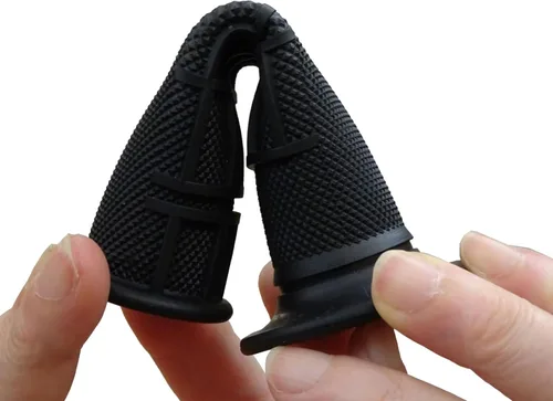 Miniatura 5 de Empuñaduras universales antideslizantes para manillar de motocicleta de 7/8 pulgadas, 1 pulgada (tres tipos de tamaño), para cuatrimotos, Negro