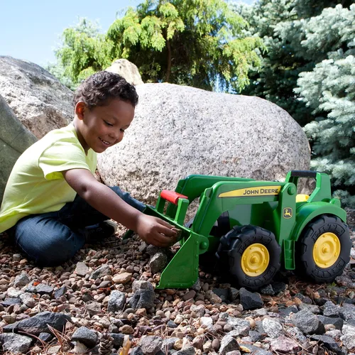 Miniatura 4 de John Deere TBEK35850 - Tractor grande de 21 pulgadas, color verde