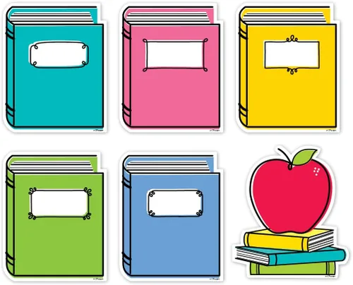 Miniatura 52 de Creative Teaching Press Banderines 6" Designer Cut-Outs (0857)