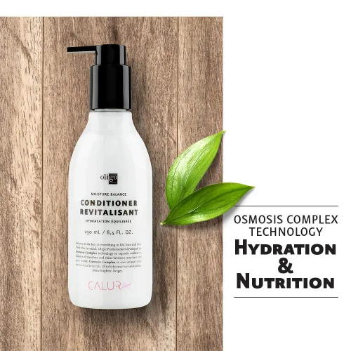 Miniatura 7 de OLIGO PROFESSIONNEL - Acondicionador Calura Moisture Balance - Hombres y Mujeres - Sin parabenos - Para cabello graso - Promueve la longevidad