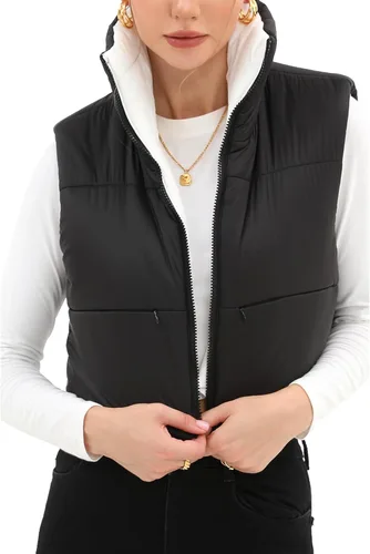 Miniatura 2 de Xeoxarel Chaleco acolchado reversible con bolsillos para mujer (XS-XXL)