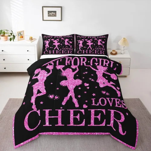Miniatura 28 de Erosebridal Juego de edredón de zorro para niños, edredón de plumón de oso bosque, ciervo, para dormitorio de niños y niñas, juego de ropa de cama