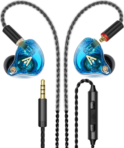 Miniatura 19 de Vibes 202 - Auriculares con cable - Auriculares HiFi in Ear Monitor - Auriculares profesionales con aislamiento de ruido - Sonido claro, graves