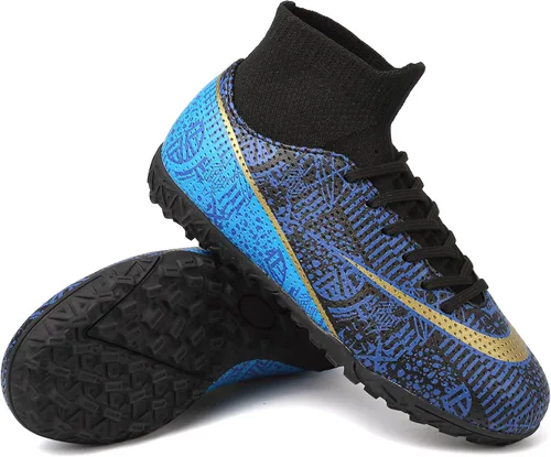 RDGO Tacos de fútbol con cordones para niños y niñas (niños pequeñosniños grandes)