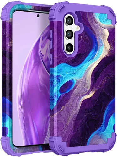 Miniatura 12 de Hocase Funda para Galaxy S20 FE 5G, Protección resistente a prueba de golpes, goma de silicona suave + parachoques de plástico duro, funda