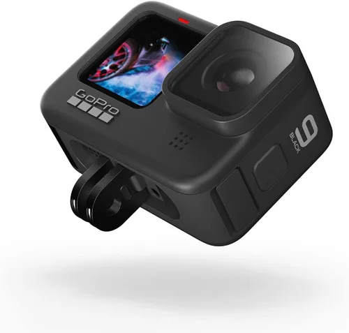 Miniatura 3 de Cámara de acción GoPro HERO9, impermeable, con pantalla LCD frontal y trasera táctil, video 5K Ultra HD, fotos de 20 MP, transmisión en vivo