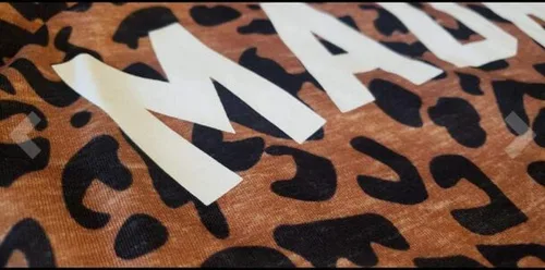 Miniatura 5 de Tomteamell - Camisetas para mamá con manga corta, estampado de leopardo y frase