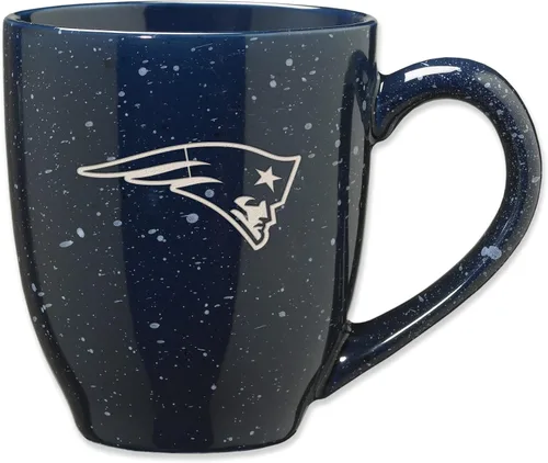 Miniatura 46 de Rico Industries - Taza de café de cerámica con grabado láser de color del equipo de fútbol de la NFL, 16 oz