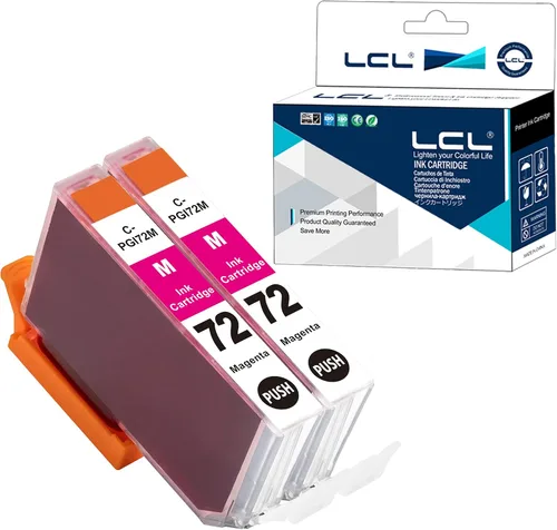 Miniatura 14 de LCL Cartucho de tinta de repuesto compatible para PGI-72 PGI-72CO Pro-10 Pro-10s (paquete de 2 optimizadores Chroma)