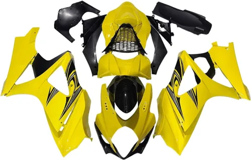 Miniatura 11 de Kit de carenado negro púrpura para 2007 2008 Suzuki K7 GSXR1000 07 08 GSX-R1000 Carrocería ABS plástico cuerpo marco conjunto
