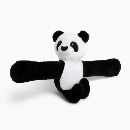 Miniatura 3 de HUGIMALS Hug Babies Bowie The Panda Lindo animal de peluche mini relleno para niños Suave y mimoso portátil, cómodo, adorable compañero