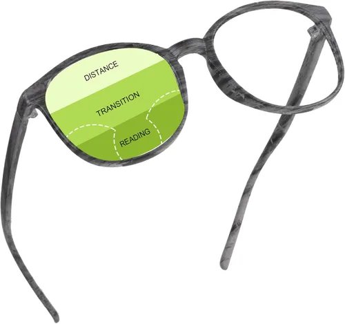 Miniatura 15 de YEIN Gafas presbípicas multifocales progresivas, gafas de sol grises fotocrómicas