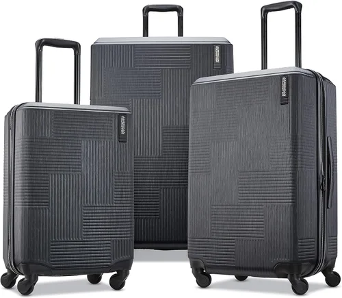 Miniatura 8 de American Tourister Stratum XLT - Equipaje rígido, extensible con ruedas giratorias, Negro azabache), 122711