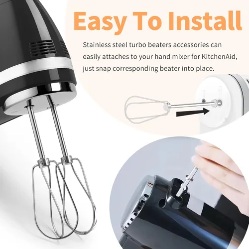 Miniatura 5 de Accesorios para batidora de mano compatibles con batidora de mano KitchenAid KHM3 KHM5 KHM7 KHM9, batidoras turbo batidoras de mano para Kitchenaid