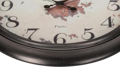 Miniatura 4 de Monarch Specialties I 9042 Relojes, 20" redondo, reloj de pared, marrón, de transición
