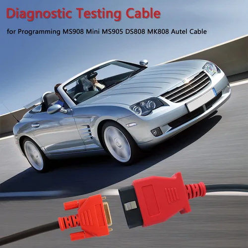Miniatura 5 de Cable de prueba principal para programar Autel MaxiSys MS908P Cable Connector - Cable de prueba de diagnóstico de 16 pines OBD2