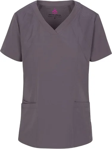 Miniatura 33 de Natural Uniforms Conjunto de ropa quirúrgica elástica para mujer con tallas regulares y pequeñas