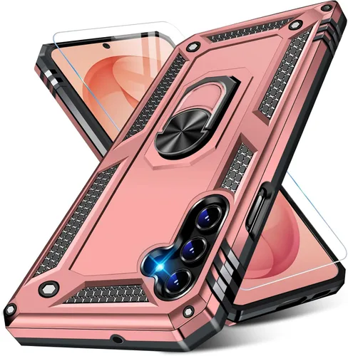Miniatura 64 de Vaki Funda para Samsung Galaxy S22 5G con protector de pantalla integrado de grado militar, cubierta dura y resistente, funda resistente para Galaxy