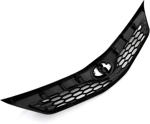 Miniatura 4 de CHEDA Conjunto de rejilla superior delantera, compatible con Toyota Camry 2012-2014 pintado parcialmente negro, SE/SE Sport, 5310106340C0