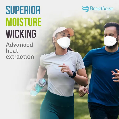 Miniatura 5 de Breatheze KN95 Face Masks Made in USA - Face Masks Disposable KN95 Mask - FDA Registered Masks