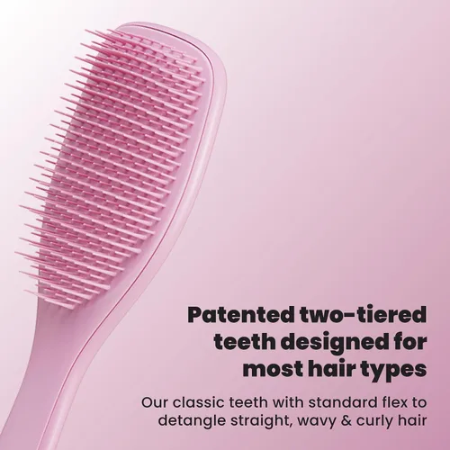 Miniatura 2 de Tangle Teezer Cepillo desenredante definitivo para cabello húmedo y seco, elimina nudos y reduce la rotura para todo tipo de cabello, Rosebud
