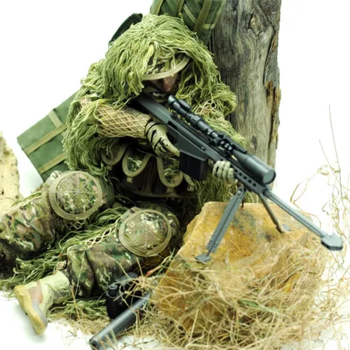 Miniatura 16 de Juego de figuras de acción militares de 12 pulgadas, juego de figuras de acción a escala 1/6 con armas y accesorios - NB01