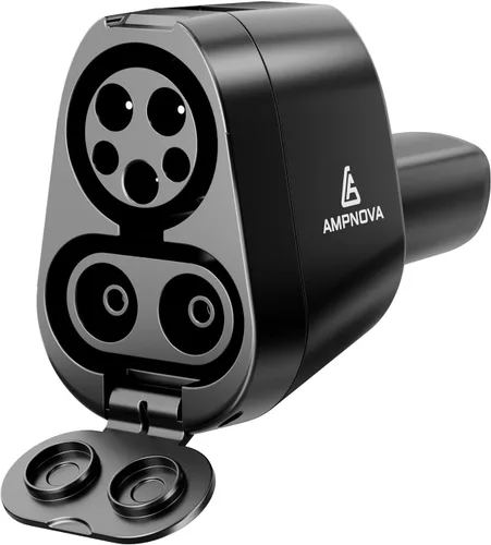 2025 Adaptador Supercargador Tesla Pro 2-en-1 CCS1 y J1772 a NACS 250kW de Carga Ultra Rápida Compatible con Todos los Modelos Tesla (Y/3/S/X)