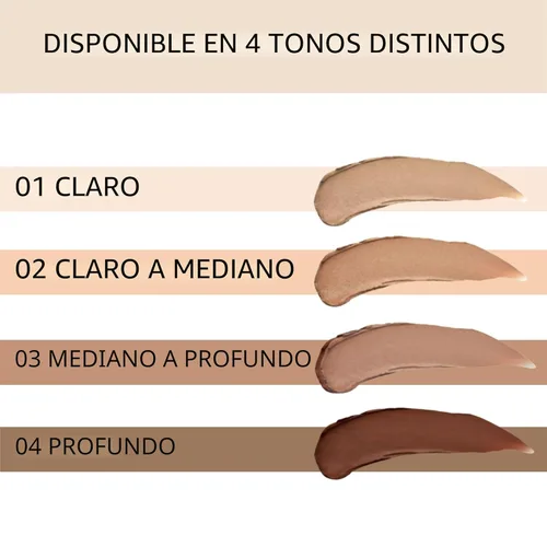 Miniatura 6 de M. Asam Magic Finish Mousse de Maquillaje Tono Porcelana (1.01 onzas líquidas) – imprimación, base, corrector y polvo 4 en 1 con cobertura Tonos