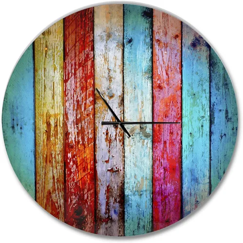 Miniatura 31 de DesignQ Reloj de pared con diseño de vaca y vida campestre para el hogar, dormitorio, baño, oficina, sala de estar
