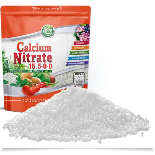 Miniatura 9 de Fertilizante de Nitrato de Calcio 15.5-0-0 - Hecho en EE.UU. - Alimento Vegetal Grado Invernadero de 5 Libras para Hidroponía, Plantas y Jardines
