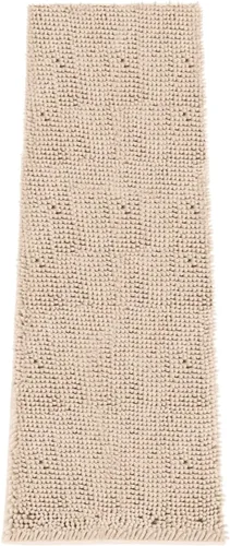 Miniatura 31 de Alfombra absorbente para perros para patas sucias, 120" x 36" alfombras de chenilla para interiores para la entrada, alfombra antideslizante lavable