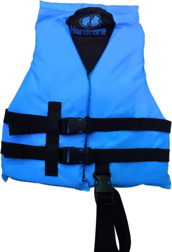 Hardcore Life Jacket Paddle Vest; Coast Guard Approved Type III PFD Life Vest Flotation Device; Jet ski, Wakeboard, Kayak; Ideal Extra Life Jacket