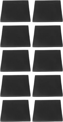 Miniatura 9 de 10pcs Sound Proof Foam Panels Flame Retardant Soft Grey Absorbing Acoustic Foam