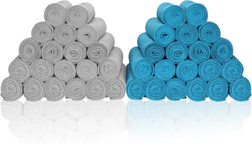 Miniatura 16 de Paquete de 40 toallas de enfriamiento de 40 x 12 pulgadas, toallas frescas a granel de 5.64 oz/m², suaves, transpirables, superabsorbentes, toalla