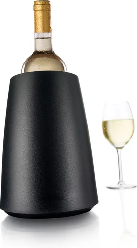 Miniatura 2 de Vacu Vin Rapid Ice – Enfriador de vino elegante – Negro, negro, Negro