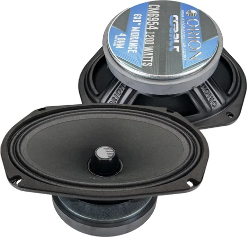 Miniatura 10 de ORION Cobalt CM654 - Altavoces tipo bala de alta eficiencia de 6.5 pulgadas de rango medio, 1000 W de potencia máxima, 250 W RMS, 4 ohmios, bobina