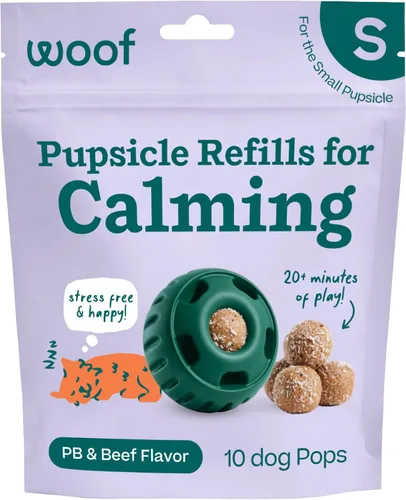 Miniatura 20 de WOOF Pupsicle - Paletas de repuesto para calmar – Recambios de larga duración para el juguete Pupsicle para promover la calma – Golosinas calmantes