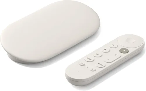 Google TV Streamer 4K - Entretenimiento de transmisión rápida en tu televisor con control remoto de búsqueda por voz - Mira películas, programas, TV