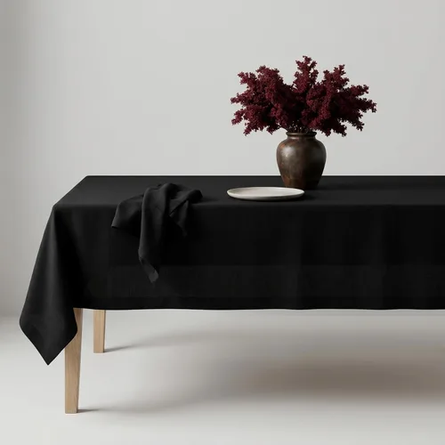Miniatura 32 de Solino Home Mantel cuadrado de lino rojo de 52 x 52 pulgadas, mantel Fete de lino 100% puro, lavable a máquina para el 4 de julio