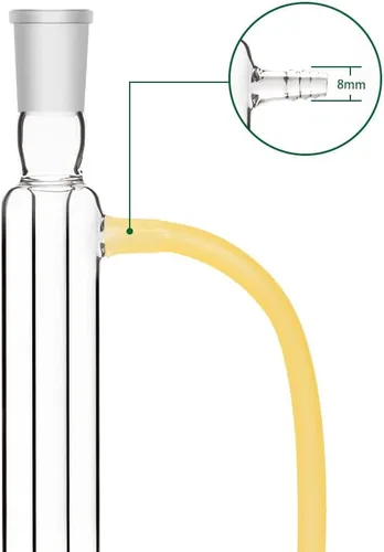 Miniatura 4 de FunChem Tubo de goma, tubo de látex puro, tubo de goma natural de 3/8 pulgadas de diámetro exterior de 1/4 pulgadas de diámetro interior, súper